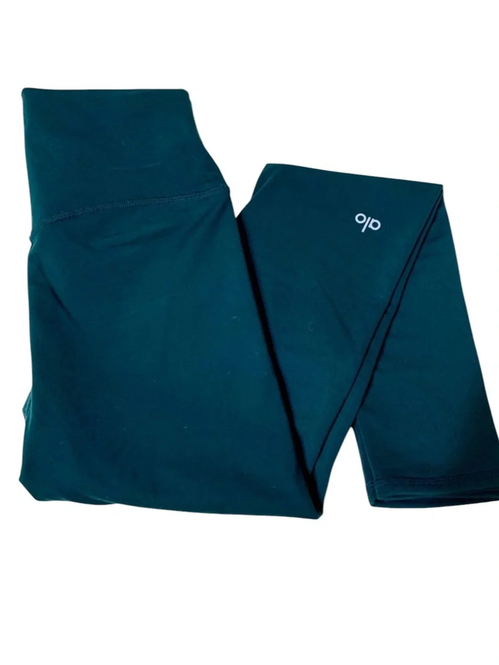 Alo Yoga Leggings in Teal size Medium